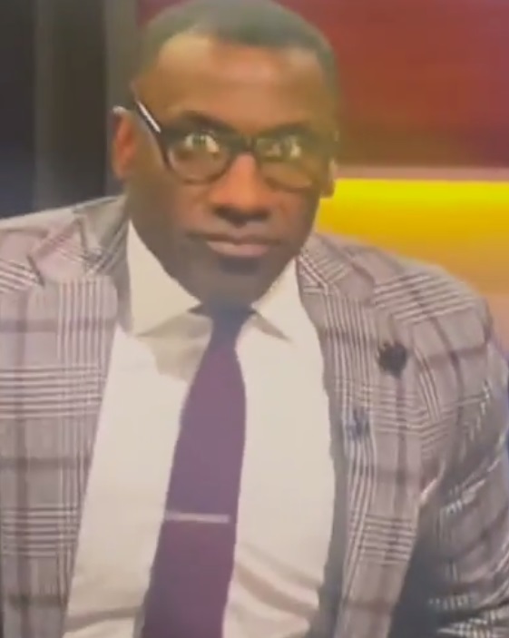 Shannon Sharpe death stare camera Undisputed Skip Bayless