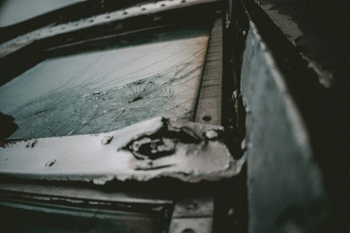 shattered glass