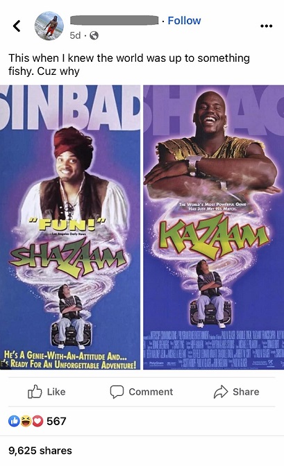 Is the Sinbad Shazaam Mandela Effect Real, Or Does the Movie Secretly Exist? New Proof May Answer the Question