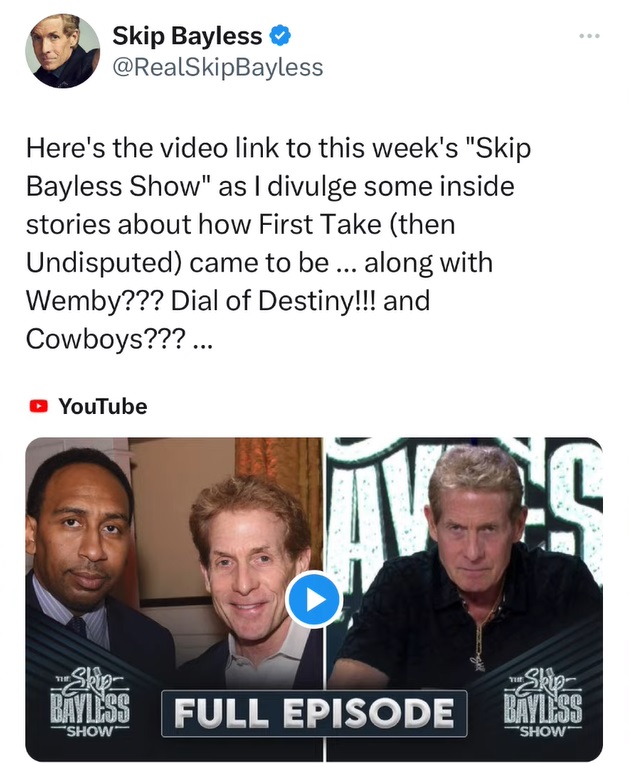 Is Skip Bayless Angry Thinking about Shannon Sharpe on First Take?