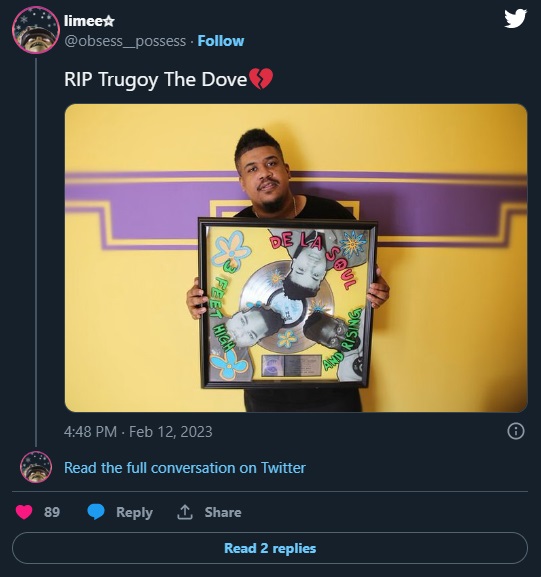 What Was Trugoy's Cause of Death? 'RIP Trugoy' Trends as Social Media Reacts to Trugoy aka Plug Two of De La Soul Dead