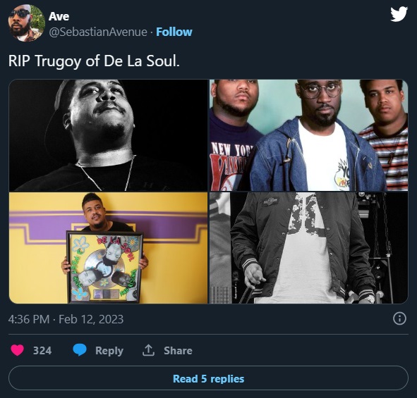 What Was Trugoy's Cause of Death? 'RIP Trugoy' Trends as Social Media Reacts to Trugoy aka Plug Two of De La Soul Dead