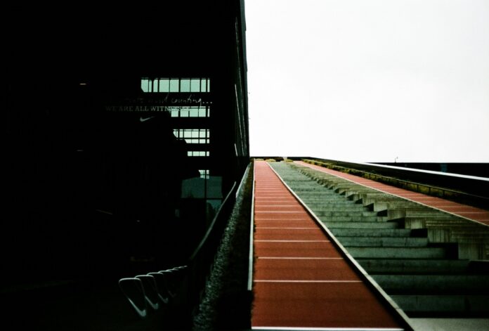 stairs building analog