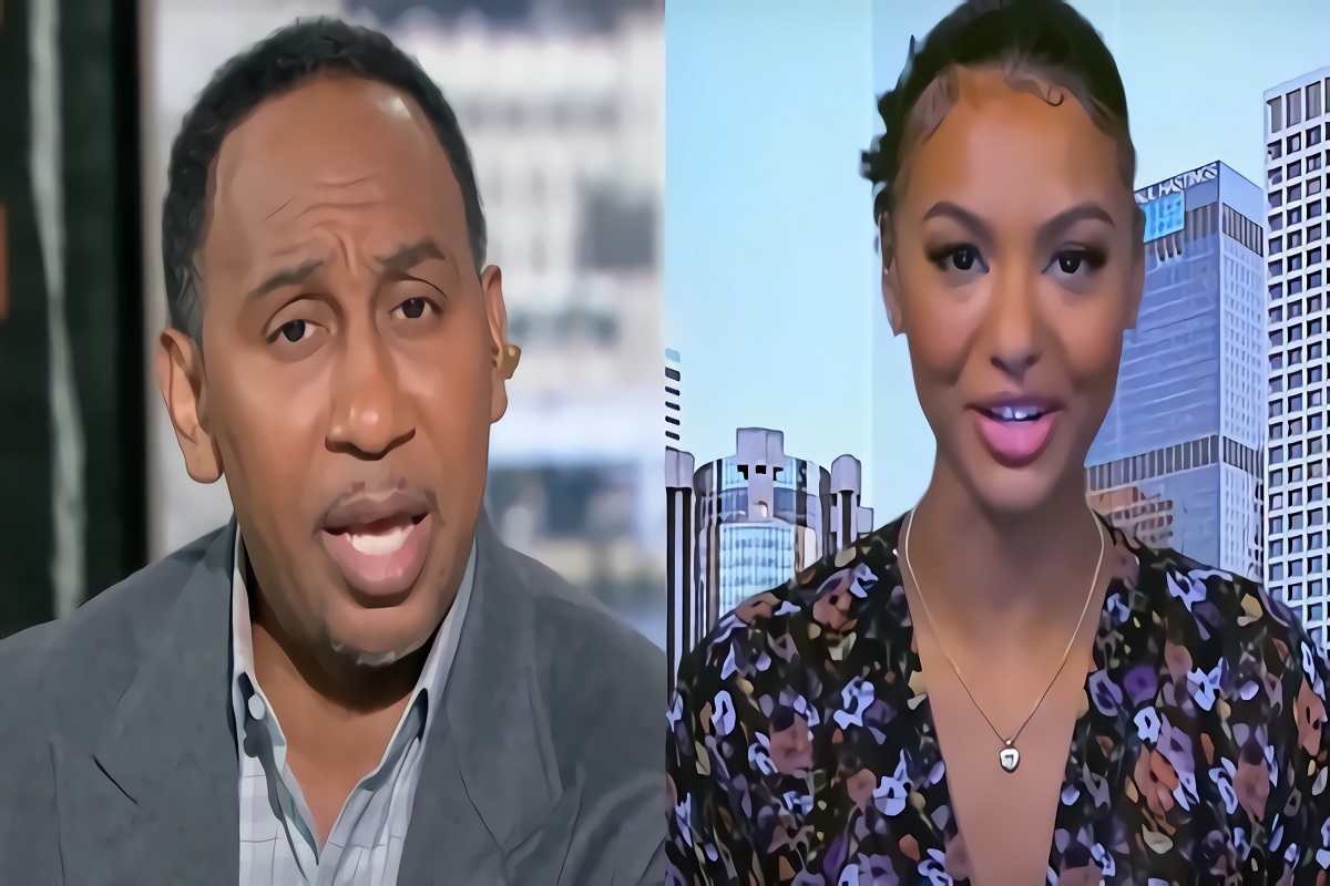 Stephen A. Smith Arguing with Malika Andrews For Telling Him 'Stop' on First Take Trends 'It Ain't Happening'