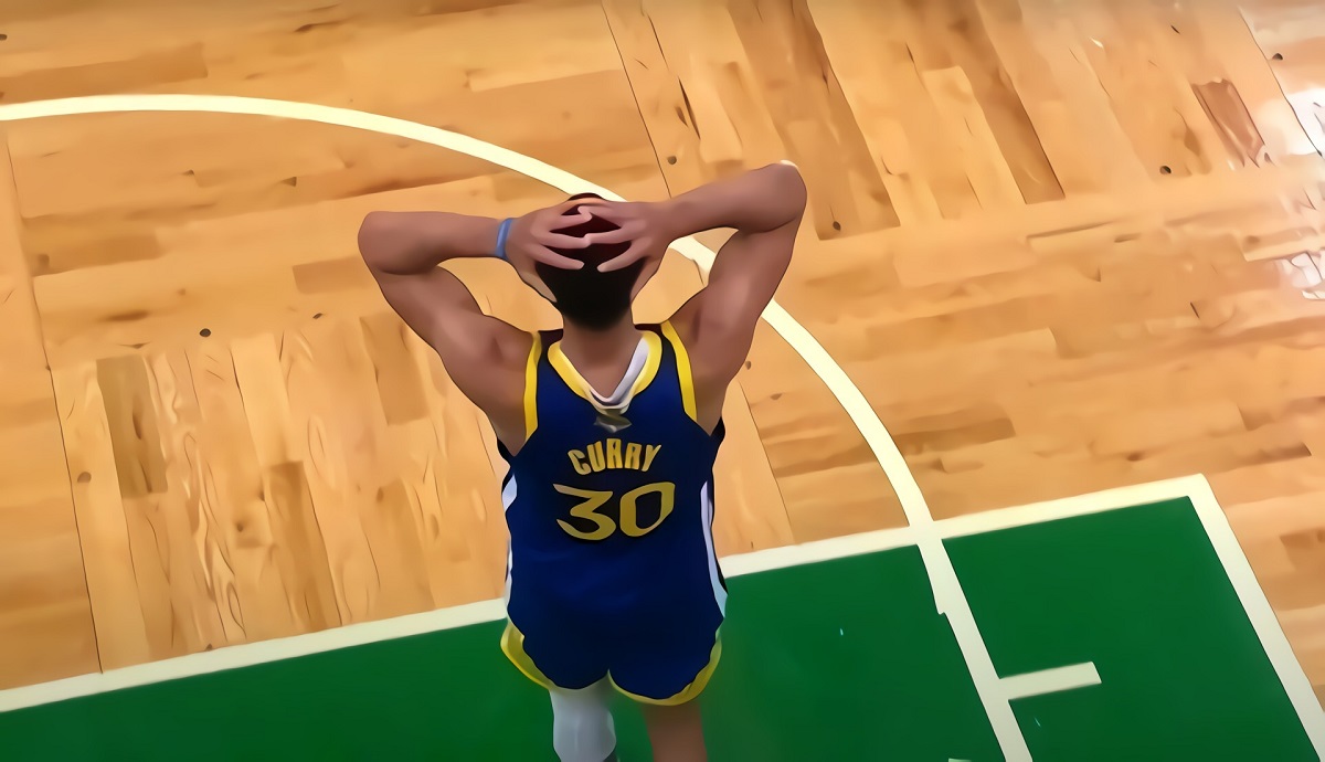 Stephen Curry Cries near Celtics Logo and Gets Finals MVP after Winning 2022 NBA Championship