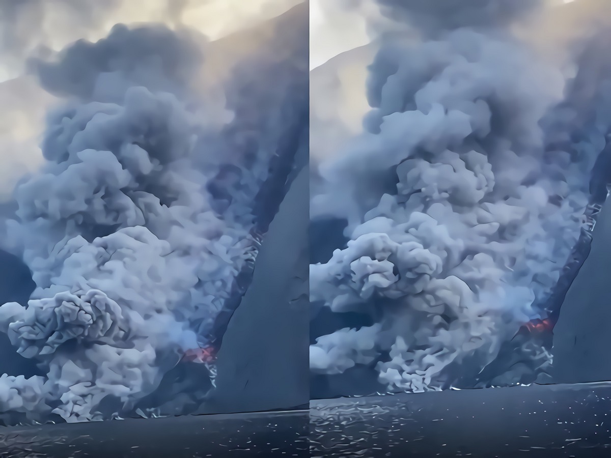 Video of Stromboli Volcano Eruption in Italy 24 Hours Later is Horrifyingly Scary
