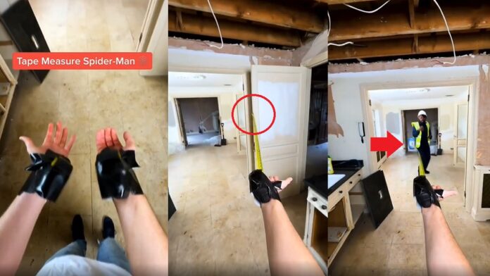 tape-measure-spider-man-video-screenshot