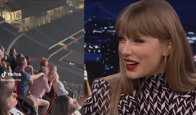 Taylor Swift Fan Twerking on Her Boyfriend During Concert Goes Viral