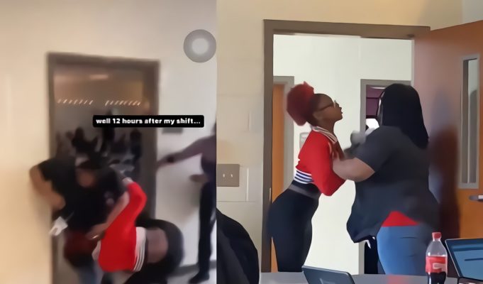 Teacher Breaks Leg Fighting 9th Grade Female Student Who Accused Her of Disrespecting Her Dead Mother