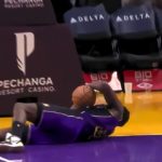 Thomas Bryant's Epic Flop on Trae Young During Lakers vs Hawks Goes Viral