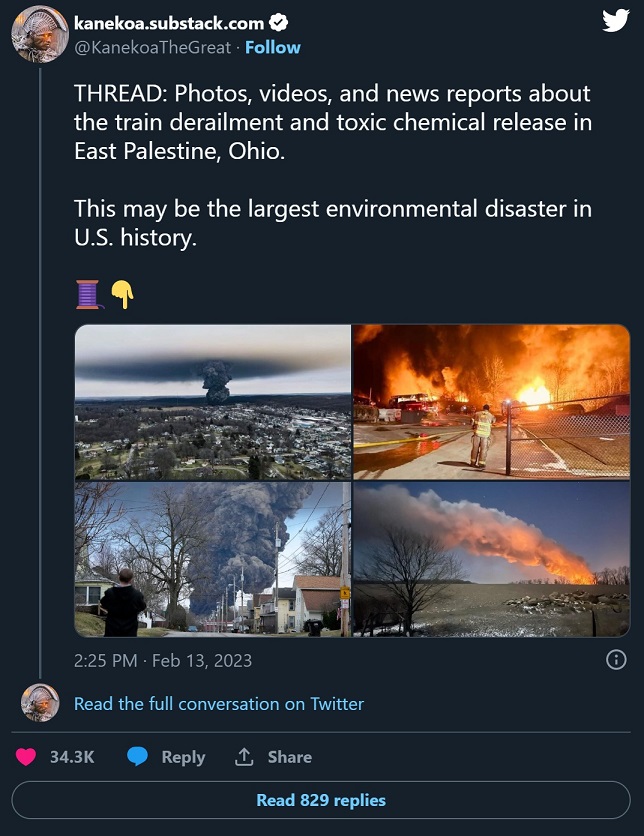 Three Train Derailments in 1 Week? Conspiracy Theories Trend after Hazardous Trains Derail in East Palestine Ohio, Enoree South Carolina and Houston Texas