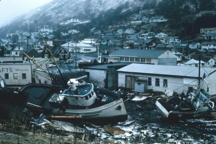 tornado wreckage house