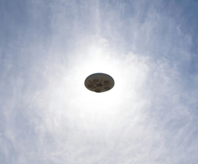 ufo in tel aviv israel sky