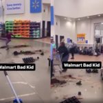 Bad Kid at Walmart Kicking Her Grandmother, Destroying Store, and Throwing Things at Customers Goes Viral