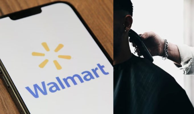 Walmart Barbershop Gets Roasted After Man Posts Video of Haircut in Store from Female Walmart Barber