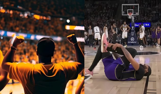 Warriors Fans Celebrating Anthony Davis' Ankle Injury in Twitter Spaces Chat Goes Viral