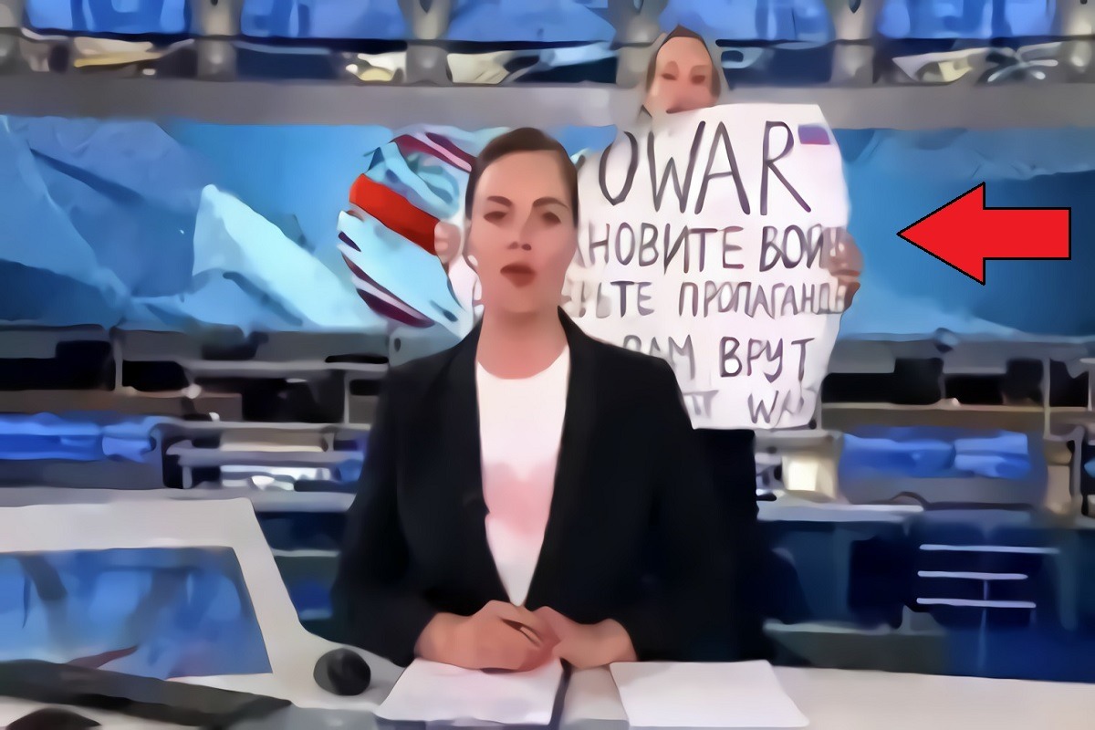Here's Why an Arrested Russian Woman Named Marina Ovsyannikova May Be in Danger after a Live News Broadcast. Who is Marina Ovsyannikova? Russian Police Arrested Marina Ovsyannikova After Her Live TV Ukraine War Protest.