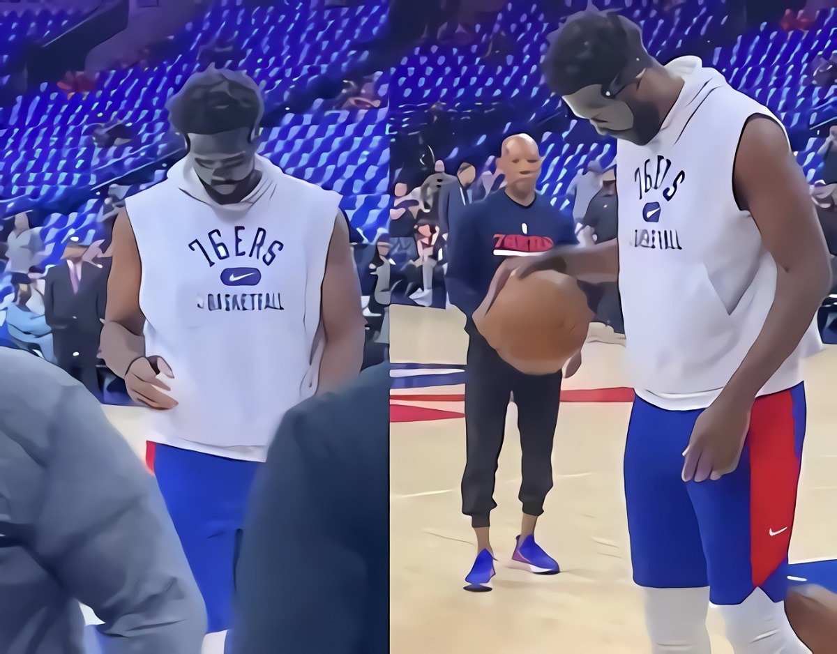Jimmy Butler Curses Out Joel Embiid's Face-Mask After Sixers Destroy Heat in Game 3