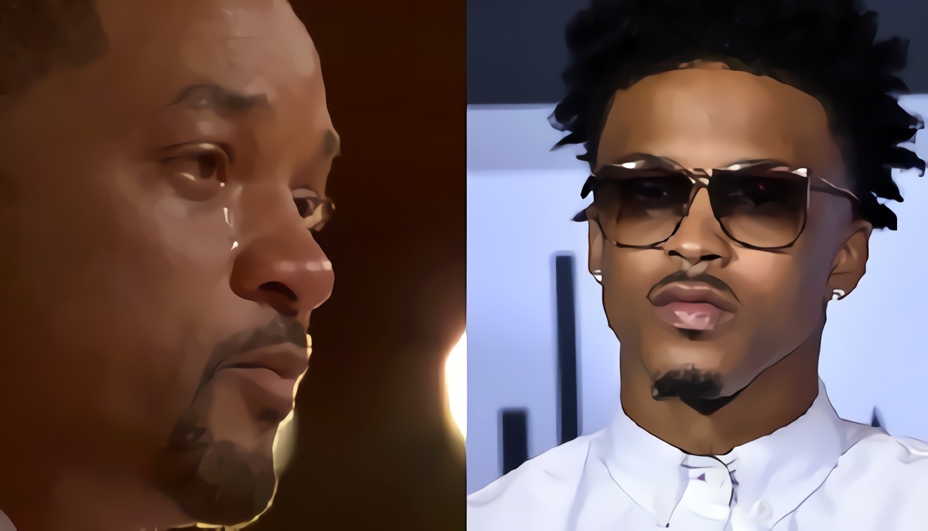 Will Smith and August Alsina compared after Chris Rock slap at Oscars.