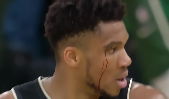 Giannis Antetokounmpo Sweating Blood During Bucks' Miracle Game 5 Bobby Portis Game Winner vs Celtics Goes Viral