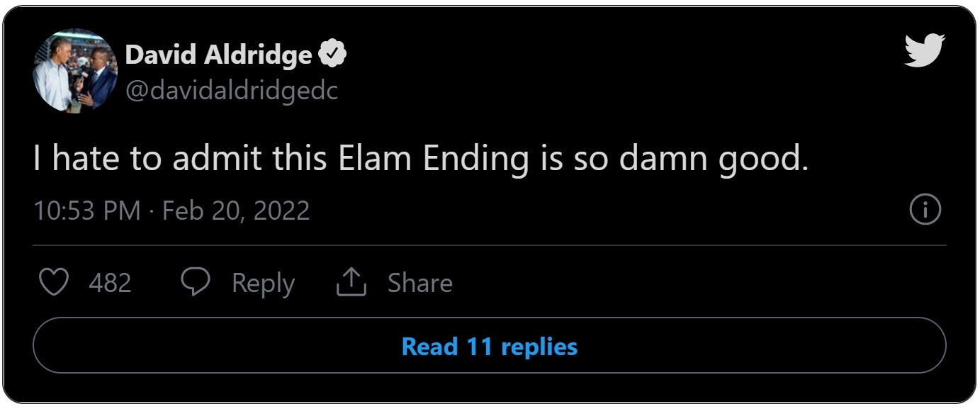 Social Media Serenades the Elam Ending of 2022 NBA All Star Game After Lebron James Game Winner. What is an Elam Ending?