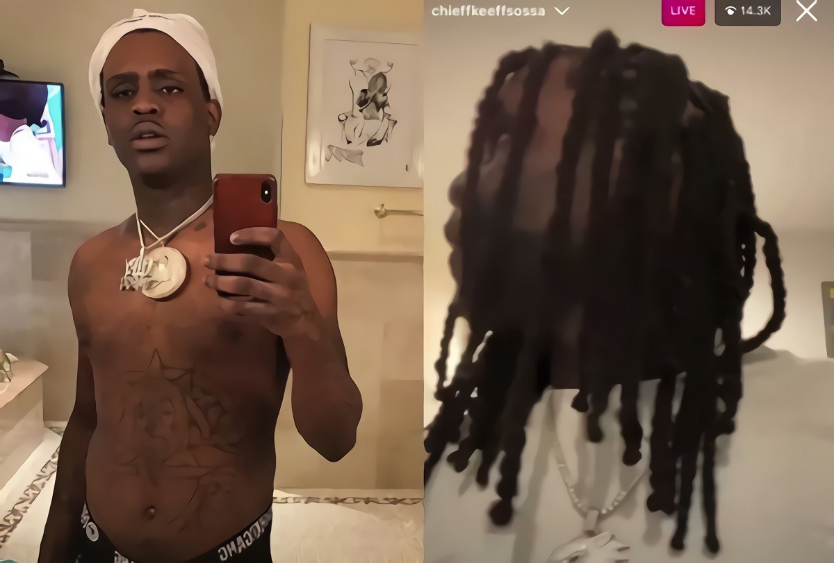 Photo evidence of AK-Dookie 7 and people spit in Chief Keef's butt during gay violation.