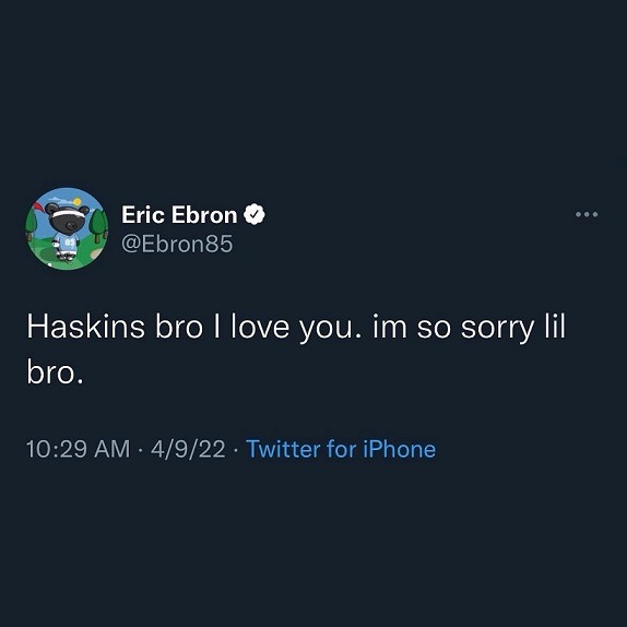 NFL Player Eric Ebron reacts to Dwayne Haskins dead by possible suicide.