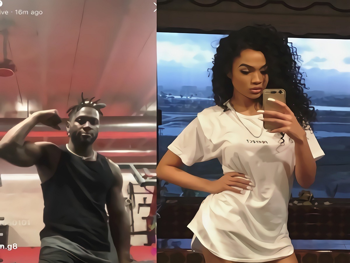 AB Antonio Brown in Bed with Producer Lil CC aka Cydney Christine in 'Dead P****' Picture