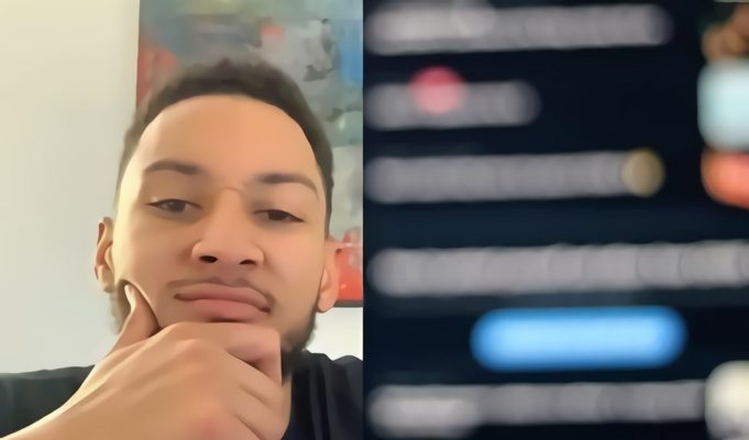Ben Simmons Likes Skip Bayless' Tweet Dissing James Harden and Sixers Management