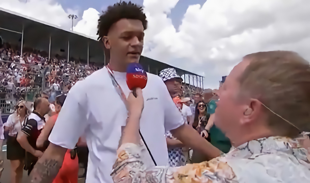 F1 Race Interviewer Martin Brundle Mistakes Paolo Banchero for Patrick Mahomes in Viral Video