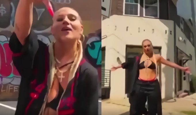 Rachel Dolezal Looking White Atlanta Rapper Calling Herself 'Light Skinned' Goes Viral After Accusations of Culture Appropriation