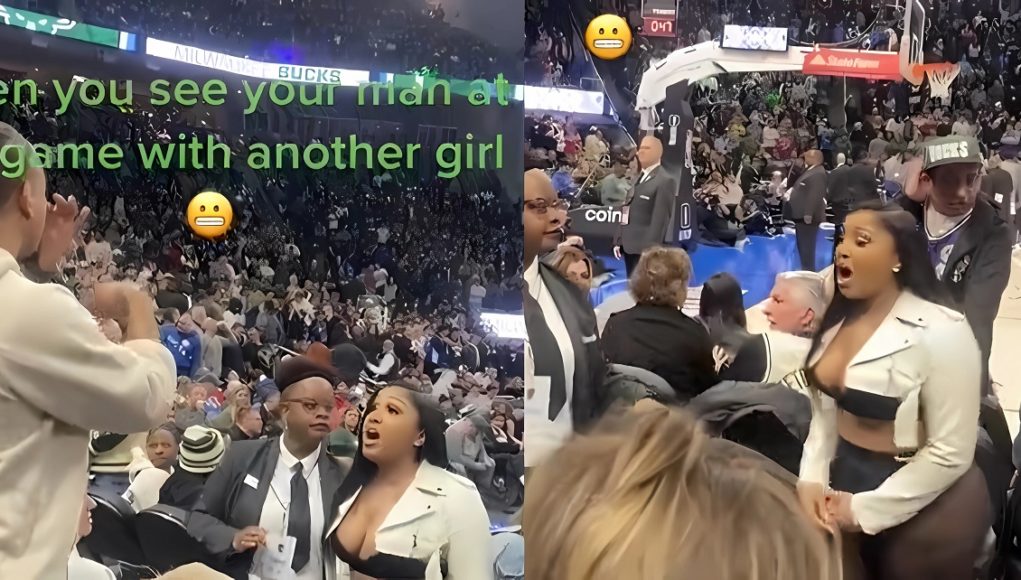 woman-catches-her-man-cheating-sixers-vs-bucks-nba-game