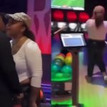 Woman Knocking Out Her Boyfriend with Bowling Ball then Casually Hitting a Strike Goes Viral