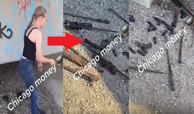 Woman Finds Arsenal of Guns and Semiautomatic Rifles While Magnet Fishing in Chicago Water