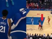 Video of Joel Embiid Injuring Players Trends as Lebron James Reacts to Danny Green Knee Injury Update
