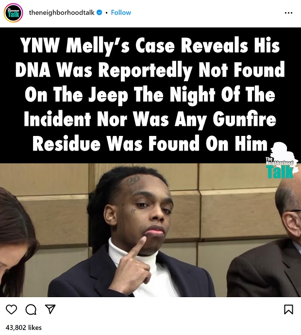 Is YNW Melly Beating His Case Due to a Mistrial? Judge's Warning to Jury Explained