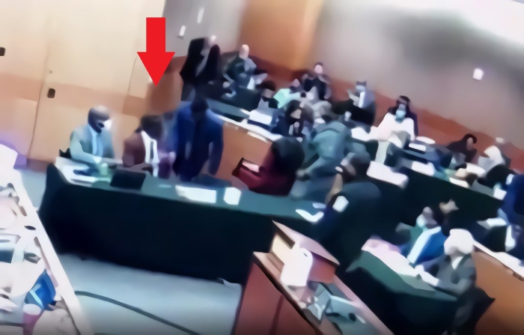 Video Shows Moment Young Thug Was Handed a Percocet Pill in Court Room in Alleged Hand-to-Hand Drug Deal Gone Wrong