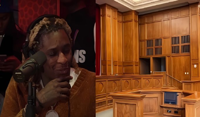Young Thug's Weight Gain Physique Goes Viral After Video of Him Helping His Lawyer in Court
